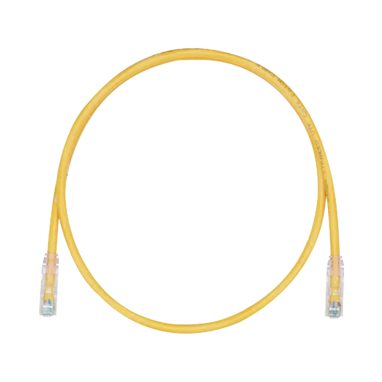 Cable de Parcheo TX6, UTP Cat6, 24 AWG, CM, Color Amarillo, 30 ft