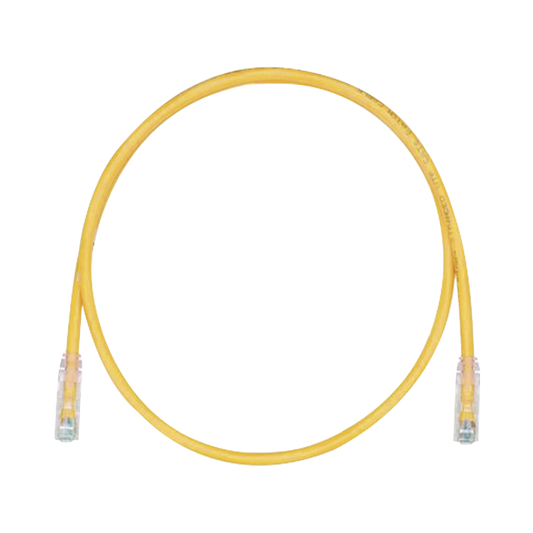 Cable de Parcheo TX6, UTP Cat6, 24 AWG, CM/LSZH, Color Amarillo, 7ft