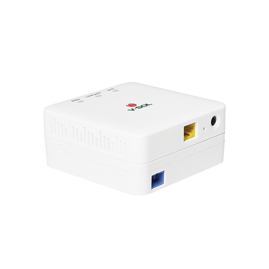 ONU Dual EPON/GPON con 1 Puerto SC/UPC + 1 Puerto LAN Gigabit + Roseta Incluida
