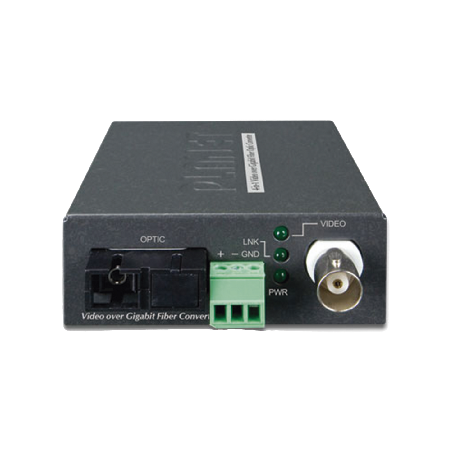 Kit Convertidor de Medios de Video Sobre Fibra Gigabit WDM-SC, Monomodo a 20 km, Tipo de Video AHD/TVI/CVI/CVBS