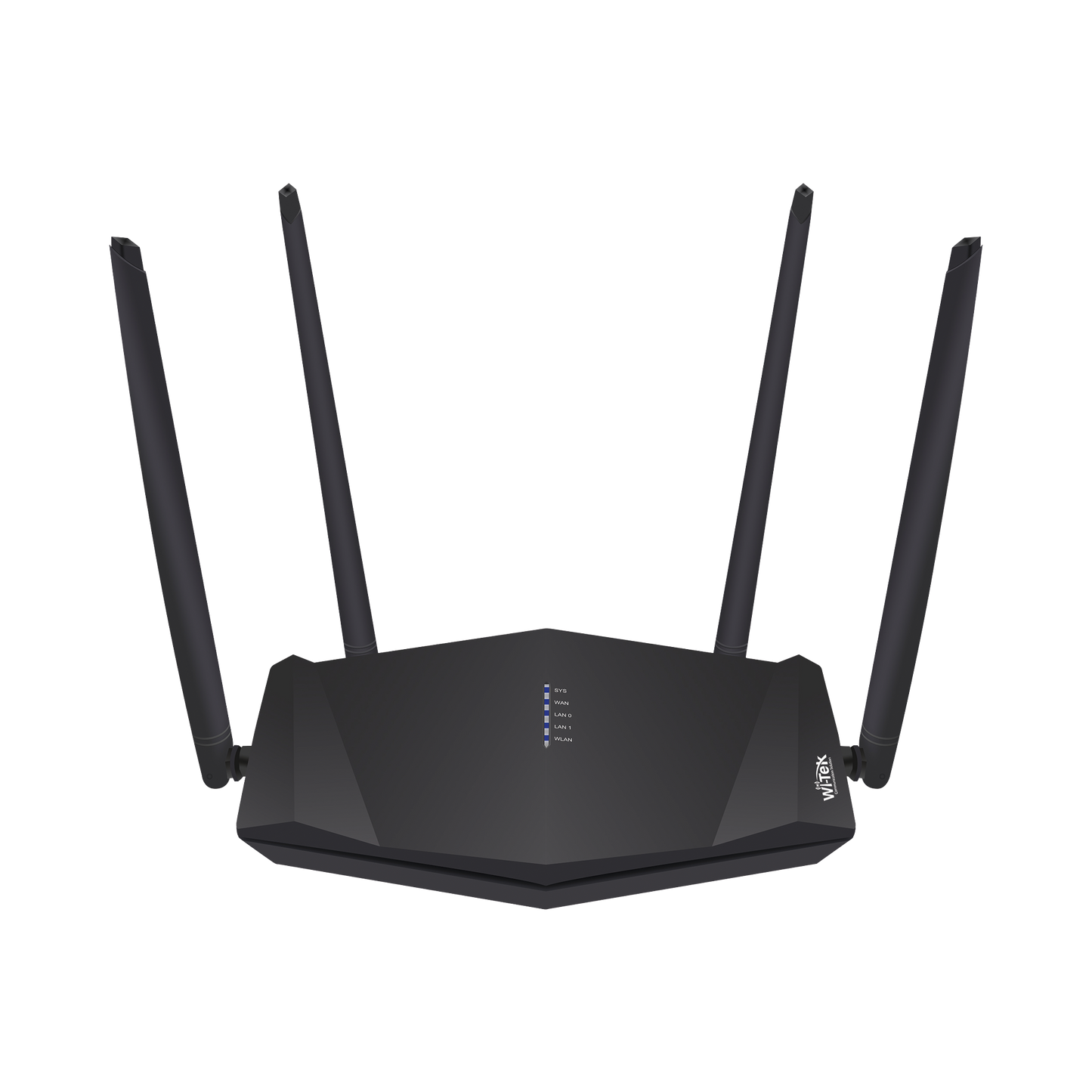 Router/Access Point Inalámbrico WISP / 2.4 GHz  hasta 300 Mbps / 4 puertos 10/100 Mbps / Con 4 antenas externas omnidireccional de 5 dBi