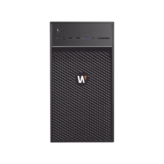NVR Wisenet WAVE basada en Windows / Incluye licencia WAVE-PRO-04 / 170 Mbps throughput / Incluye 12TB para almacenamiento