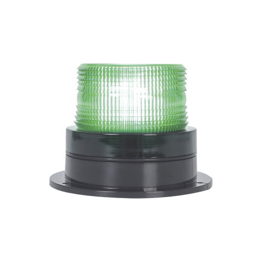 Burbuja Brillante de Larga Vida Útil, con 8 LEDs Color Verde, Domo Verde