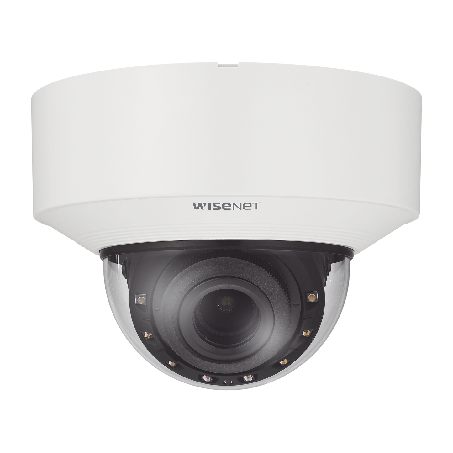 Cámara Domo IP 4K con IA / Lento Motorizado de 4.5 a 9.3mm / P-Iris, WDR 120dB / Ranura SD / Protección IP52 e IK08