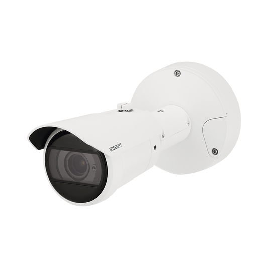 Camara Bala IP 2MP con Inteligencia Artificial / Lente Mot 5.2 a 62.4mm / WDR 120dB / H.265 / Ranura SD / Protección IP67 IK10 NEMA4X / IR 90m