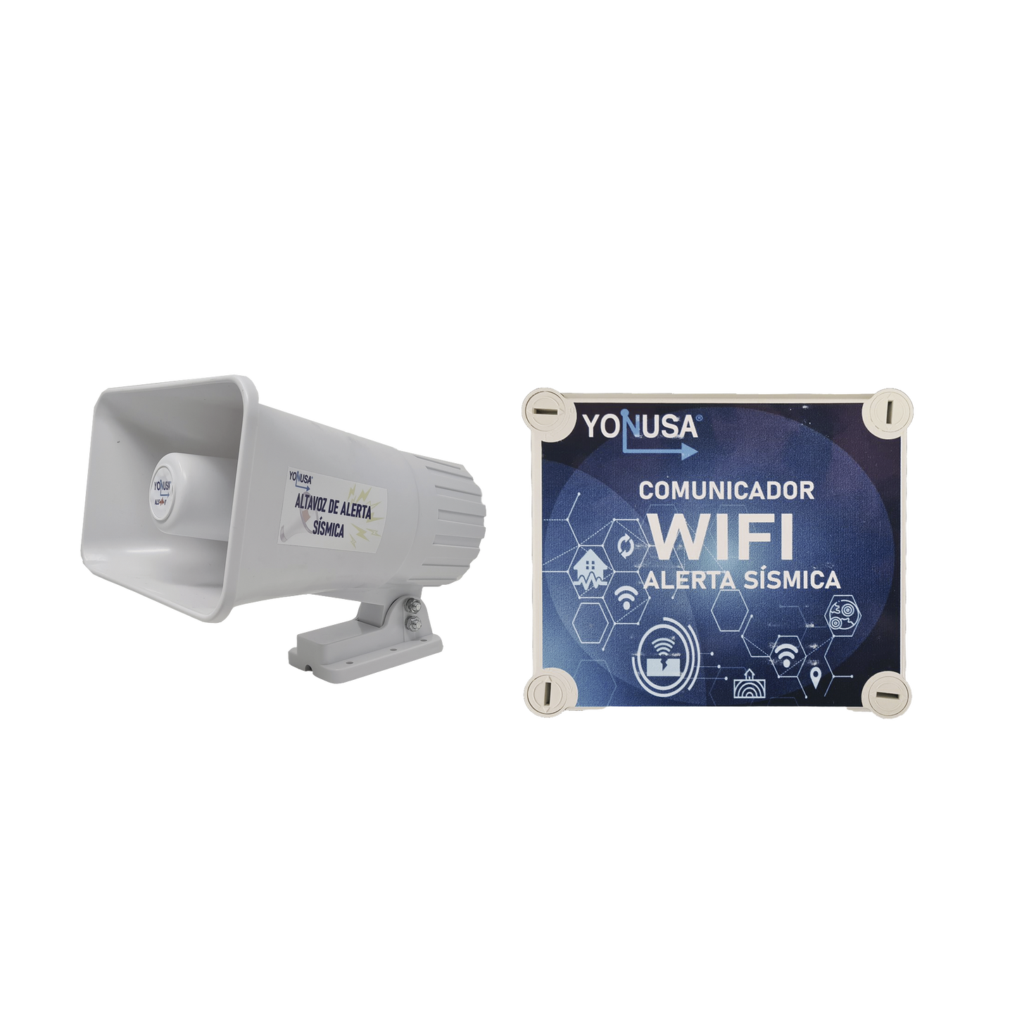 KIT de Alertamiento SISMICO con Audio Oficial SASMEX por WIFI