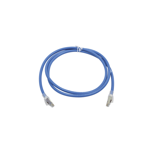 Patch Cord Z-MAX Cat6A UTP, CM, 5ft, Color Azul, Versión Bulk (Sin Empaque Individual)